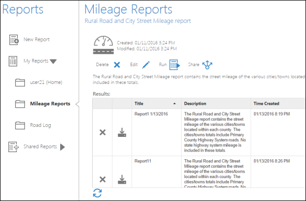 Using report configurations Using report configurations